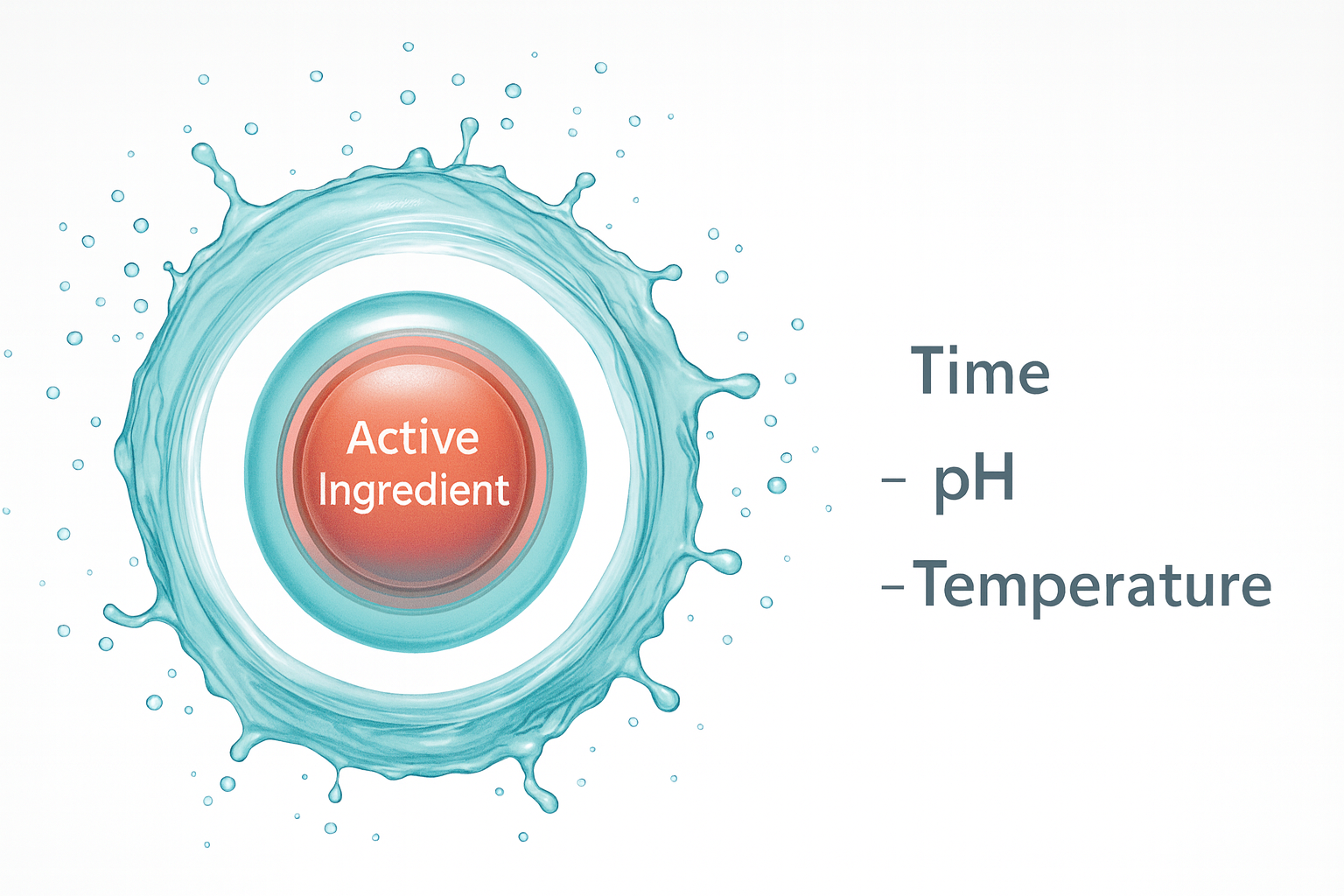 Encapsulated active ingredients in nano-emulsion
